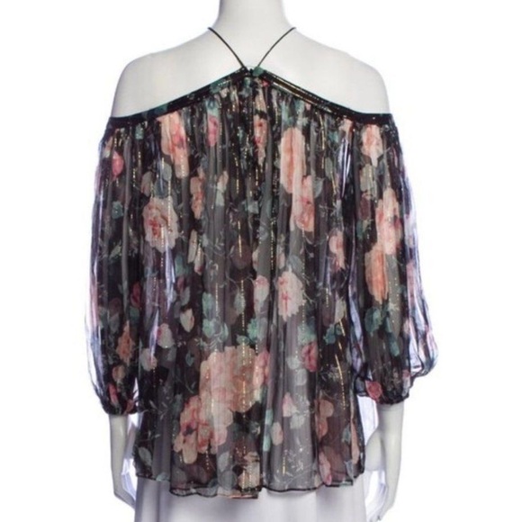 Zimmermann Master Flute Havoc Suspend Silk Floral Blouse - Picture 3 of 12